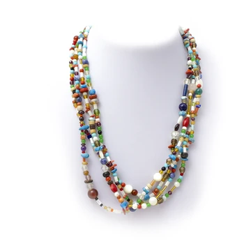 

Necklace MULTICOLOR natural stones 50 CM.