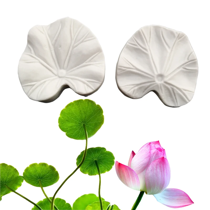 

NEW Lotus Leaf Veiners Silicone Mold Fondant Wedding Cake Decorating Tools polymer Clay Candy Chocolate Gumpaste Mold M2499