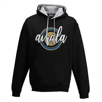 

Hood Sweatshirt Bico Football The Snake Winding Commemorative Nerazzurri Inno Amala S black-gray