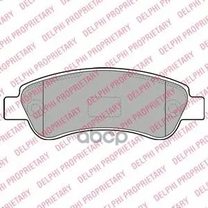 Колодки Тормозные Citroen Jumper/Fiat Ducato/Peugeot Boxer(250) 06- Задние Delphi Lp1994 Delphi арт. LP1994