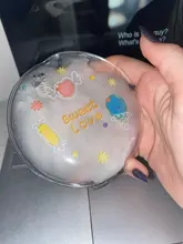 Hot-Water-Bottle-Bag Hand-Warmer Transparent Mini Cute Water-Filling Heats Round Pvc