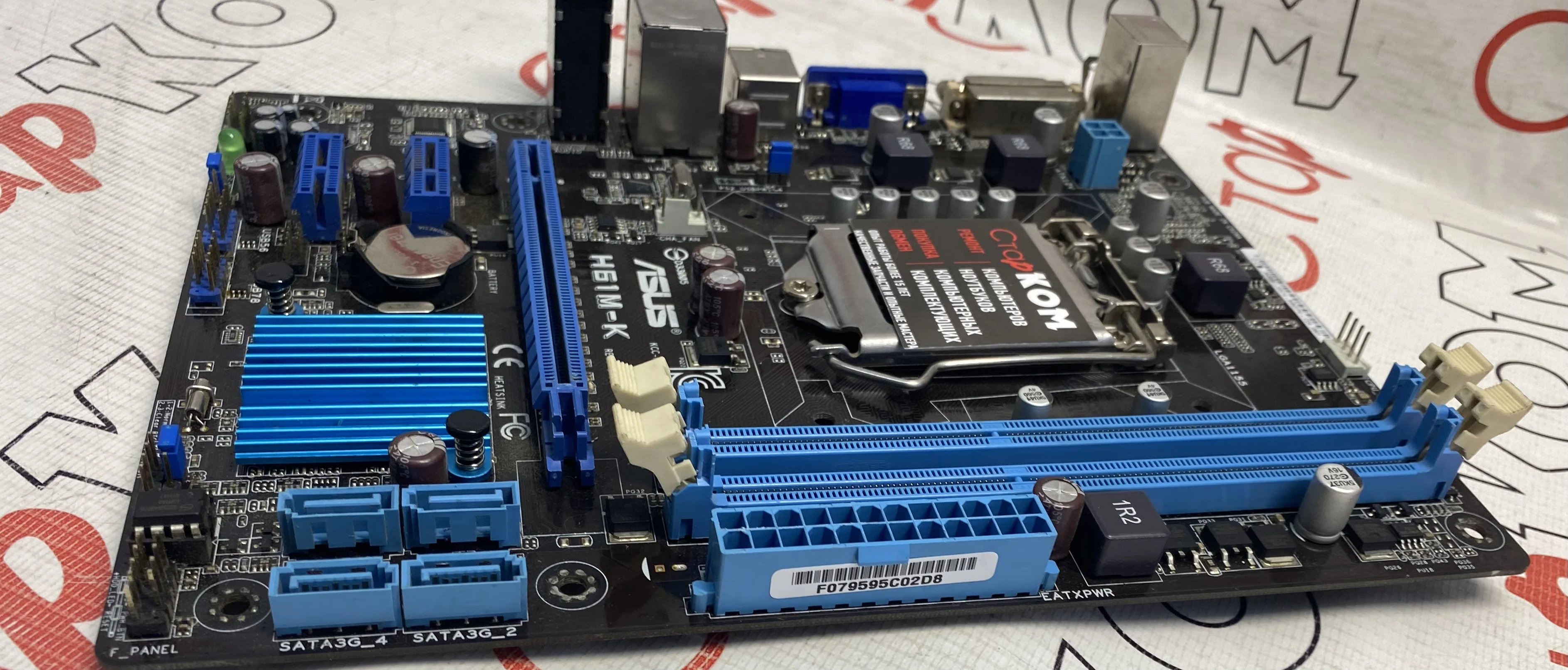 Материнская Плата ASUS H61M-K LGA1155 | AliExpress