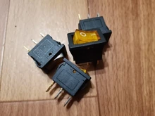 Rocker-Switch Illuminated Push-Button Led O-Power Mini with 12V Car DIY 3PIN 21--15mm