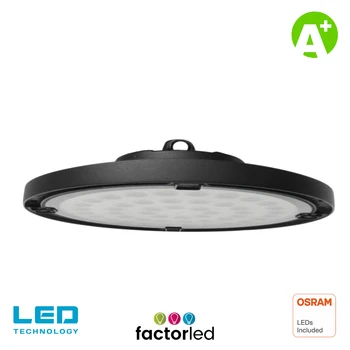 

FactorLED industrial Bell LED UFO OSRAM chip, lighting will ideal for industrial warehouses, IP65 outdoor, neutre white 4000K