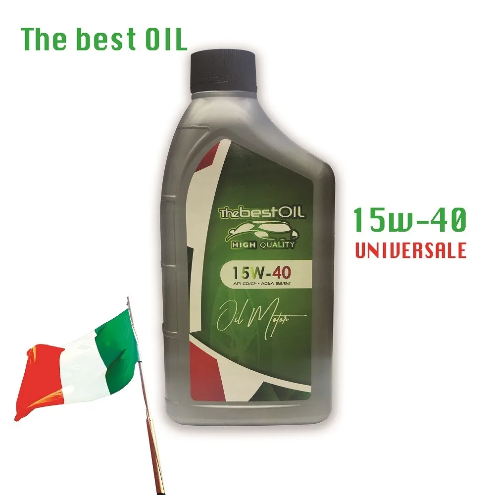 Universal engine oil lubricant mixture for car motorcycles 15W 40