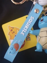 LLavero de Pokemon de Pikachu para coche, modelo de llavero de Pokémon