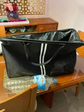 Bolso grande de viaje para mujer, bolsa de Fitness a rayas Yaga, ligera, plegable, para exteriores, XA37WB, 2021