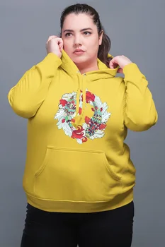 

Angemiel Wear Piscean Yellow Women 'S Hooded Sweatshirt