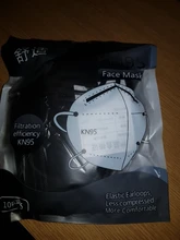 Mascarilla facial FFP2 KN95 de 6 capas, máscara con filtro CE fpp2, antipolvo, con ventilación