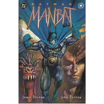 

BATMAN MANBAT #2 of 3, DC COMICS, DC COMICS EDITORIAL, 1995, 1st English edition, author JOHN BOLTON, ELSEWORLDS