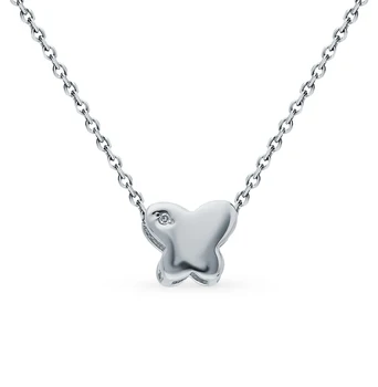 

Silver Pendant with diamonds sunlight sample 925
