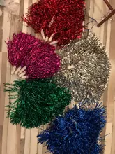 Flower-Ball Pom-Poms Pompon Competition Cheer-Dance Sport for Basketball-Match Use 20CM