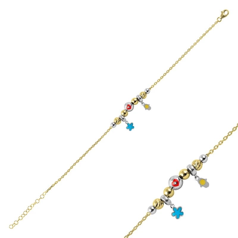 

Silver 925 Sterling Zircon Cubic Zirconia Moving Piece Bracelet