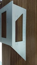 Multifunction Ruler Woodworking-Tools Square Wooden 90-Degree-Gauge Aluminum-Alloy 45