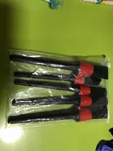 5 uds detallado de coches cepillo de limpieza automática de la limpieza del coche detallando conjunto tablero de salida de aire cepillo limpio herramientas de lavado