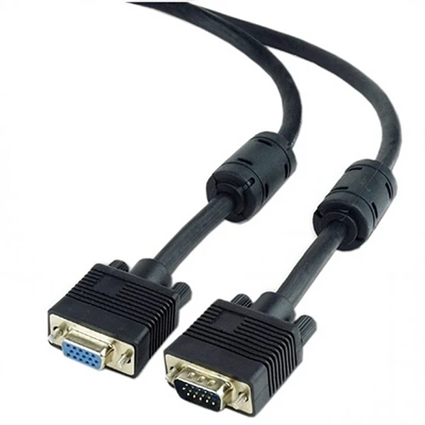 D-Sub HDB15 Женский VGA Кабель GEMBIRD CC-PPVGAX-10M-B(10 м) черный