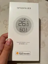 Cleargrass Qingping Bluetooth termómetro higrómetro temperatura Hu mi dity de Sensor para Apple Siri HomeKit/Mi jia App casa