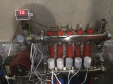 Valve-Head Heating Radiator Opened Manifold-Underfloor Electric 230V for Normally Closed