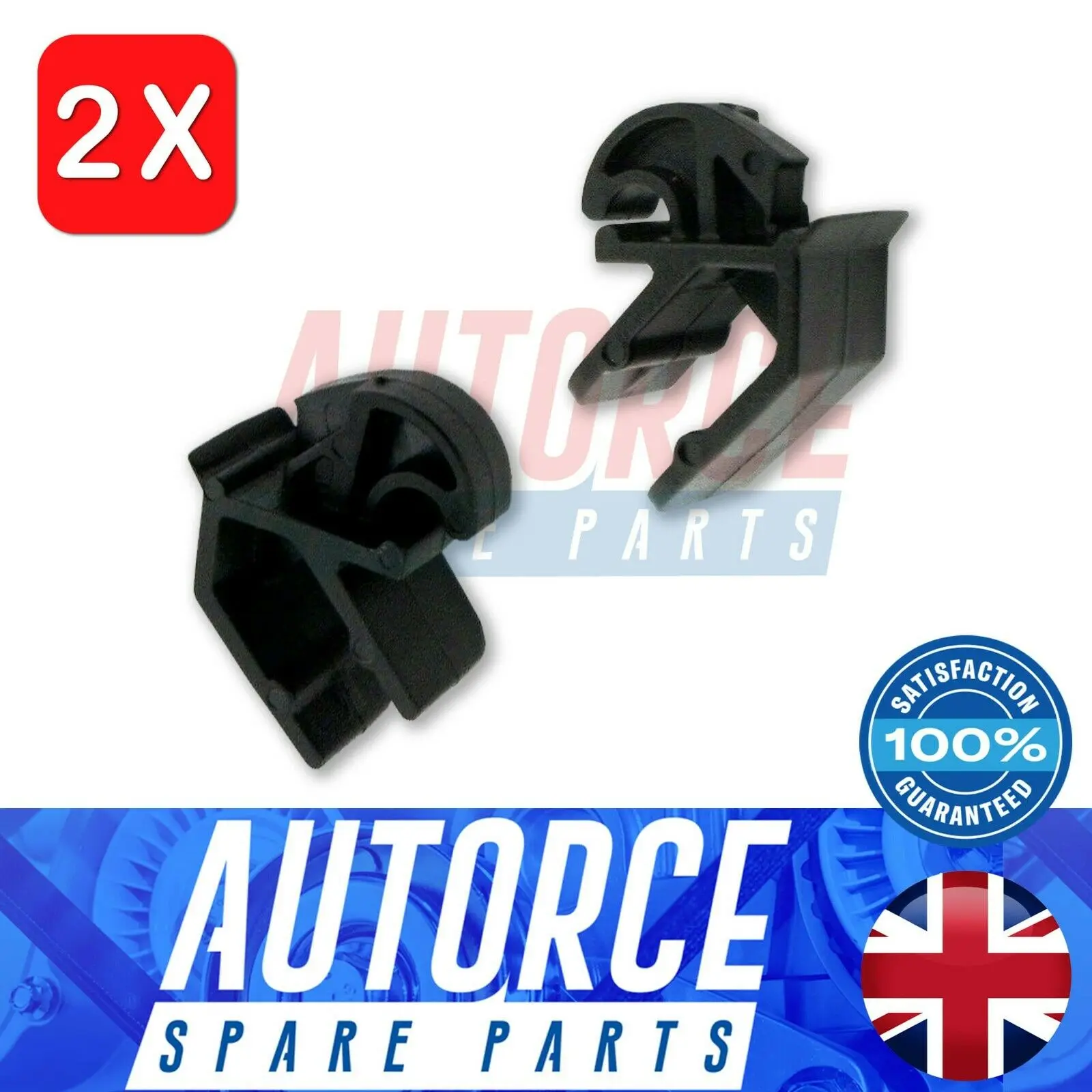 Autorce 2X Clip Per Asta Di Soggiorno Per Ford Transit Van Transit - Escort - Capri - Fiesta Bonnet 1629999, Muslimah, E865419