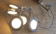 Downlight-Lamp Led-Panel-Light Ceiling-Recessed-Downlights Black 230V Waterproof 220V