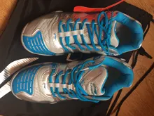 Li-ning-Zapatillas de bádminton ligeras para hombre, deportivas transpirables antideslizantes para entrenamiento, AYTM085 AYTR041