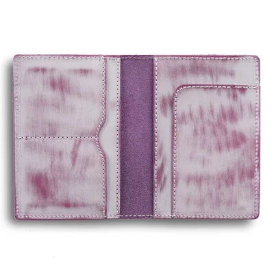 SIKU мужской кожаный чехол для паспорта ручной работы держатель для карт известный бренд Обложка для паспорта - Цвет: Purple