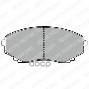 Колодки Передние Mazda Mpv I-Ii Lp1095 Delphi арт. LP1095