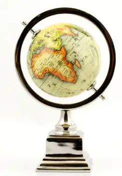 

World Map Globe - 5 Inch Decorative World Map