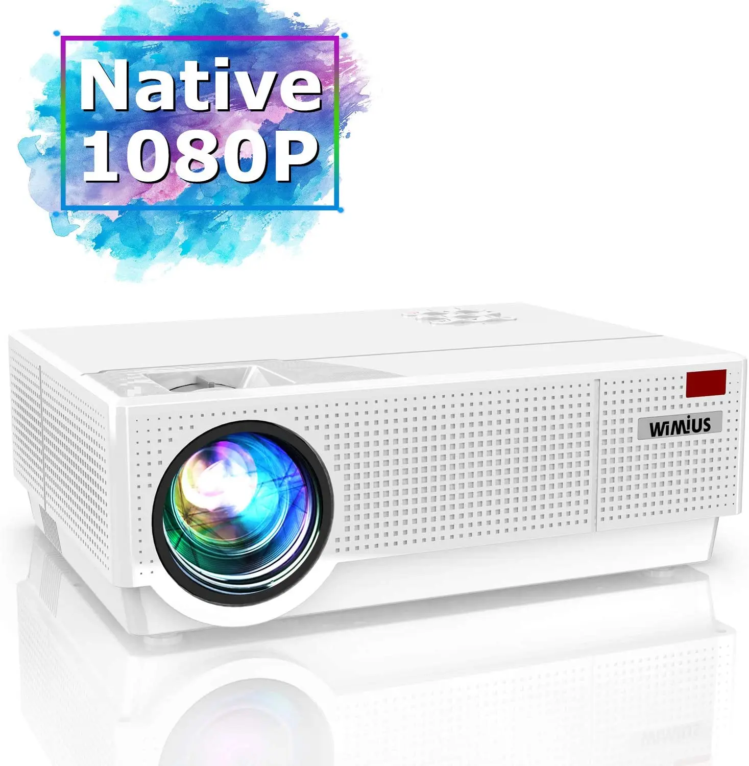Wimius P28 Projector; Full Hd 