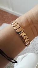 Reloj de pulsera de oro rosa para mujer, de lujo, de acero inoxidable, con diamantes de imitación, elipse, creativo, de cuarzo