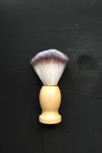Brocha de afeitar para hombre, herramienta de afeitar con mango de madera, 2020