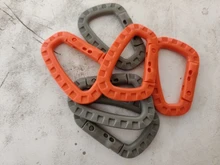 Quickdraw-mosquetón para colgar al aire libre, hebilla para la montaña, Bushcraft