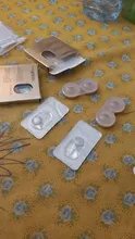 D orella-lentes de contacto de 3 tonos para cosméticos para ojos, 2 uds.