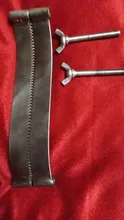 Abrazadera de guía de corte de oreja con dientes para perros, herramientas de recorte de oreja, instrumentos de veterinaria