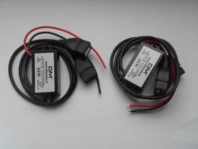 DC-DC de 12V a 5V, 3a, 15W, convertidor de potencia del coche, Micro Mini USB, fuente de alimentación de reducción de voltaje, adaptador de salida, baja protección automática de calor