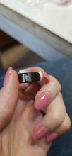 Asjerrya-anillo de acero inoxidable con diseño de alas de la libertad, anillo negro de ataque a Titan, plateado, para mujeres y hombres