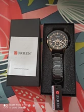 CURREN – reloj curren para hombre, de cuarzo, deportivos, de pulsera de acero, resistente al agua, con cronógrafo, masculino