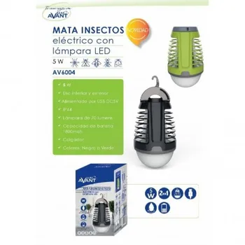 

KILLS INSECTS ELECTRIC WITH RECHARGEABLE BATTERY 5W AVANT