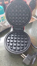 Minimáquina eléctrica para hacer gofres, horno para desayuno, masa semiesférica, máquina para gofres en forma de huevo, horno y pan, mineola para gofres