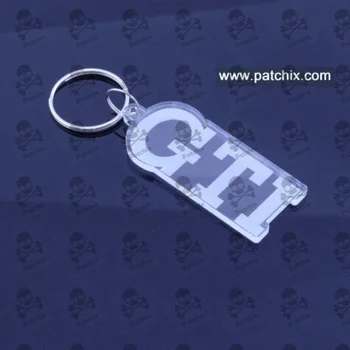 

VOLKSWAGEN GTI key key ring key chain Schlüsselring porte-cles portachiavi laser cut Size: 70x30x3mm