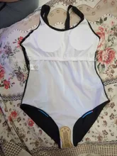 Competition Swimwear Bathing-Suits Patchwork Riseado Racerback Sports Women 