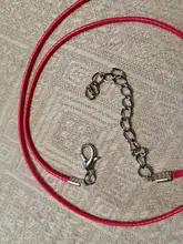 20 piezas de cuero hecho a mano ajustable trenzado collares de cuerda y amuletos colgantes resultados langosta cierre cable cadena