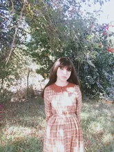 Plaid Dress Peter-Pan-Collar Long-Sleeve Autumn-Style Mori-Girl Cute Kawaii Fashion Lady