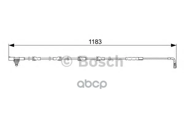 Датчик Износа Тормозных Колодок Задний Land Rover Discovery, Rr Sport Bosch арт. 1987473031