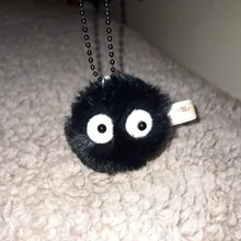 LLavero de Totoro para seguidores del cómic, accesorio con diseño de hada del polvo, apto para bolso, amuletos, monedero, Miyazaki Hayao