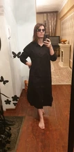 Sundress Long-Shirt Lapel-Neck Loose ZANZEA Vestido Casual Elegant Women Autumn Plus-Size