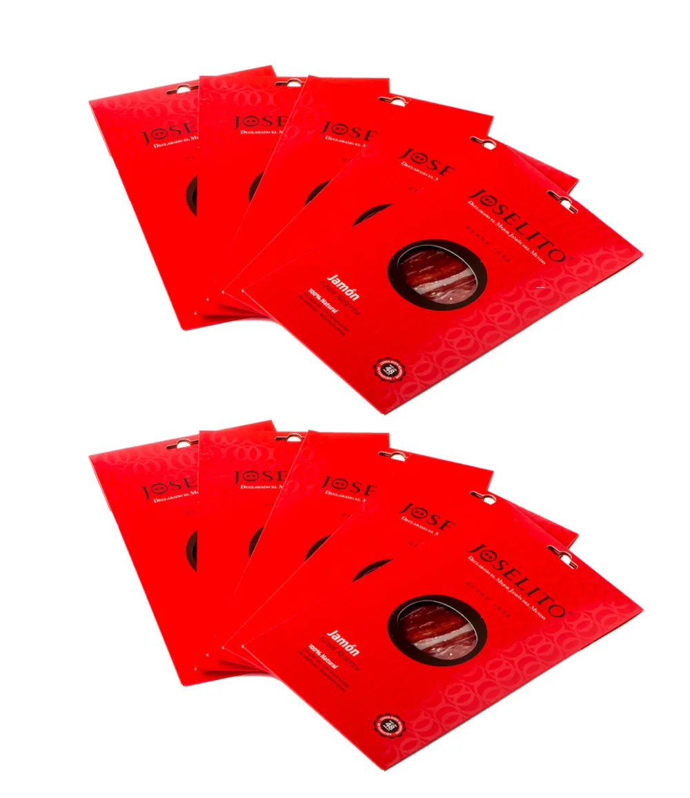 10 sobres jamon joselito
