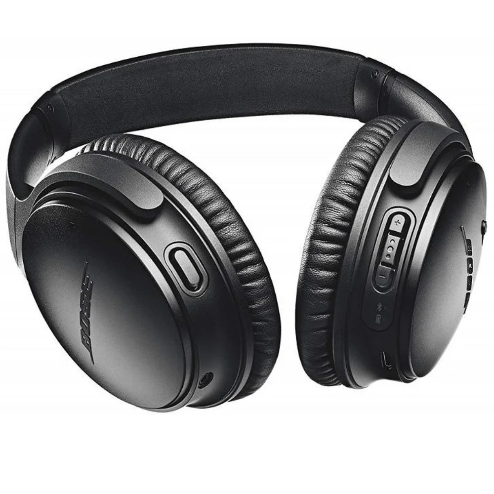 Bose QuietComfort 35 II wireless headphones ear Bluetooth Alexa and assistant Google integrated 20 hours battery Black