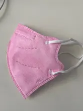 Máscara FFP2 reutilizable para niños, Mascarillas infantiles FPP2 con filtro de 5 capas, 10-100 Uds.