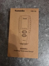 Mini medidor de espesor de recubrimiento Digital, medidor de espesor de pintura de coche, medidor de espesor de pintura de coche, con YNB-100 de retroiluminación